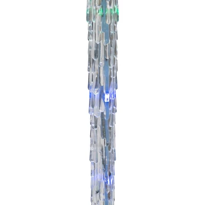 Northlight LED Color Changing Cascading Icicle Christmas Light Tubes - Multicolor - 13' Clear Wire - 5ct 6 Northlight LED Color Changing Cascading Icicle Christmas Light Tubes - Multicolor - 13' Clear Wire - 5ct - Image 4