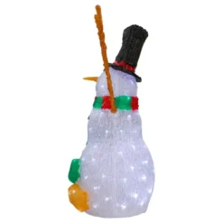 Northlight Lighted Commercial Grade Acrylic Snowman Outdoor Christmas Decoration - 23" -Northlight GUEST f01a08c7 715a 4afe aa41 fbc4195fd553