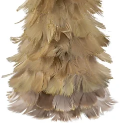 Northlight Small Layered Feathers Cone Tree Christmas Tabletop Decoration - 15.75" -Northlight GUEST f0aec1aa 394a 4d7b 9f62 b2f63959d23f
