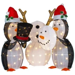 Northlight LED Lighted Penguins Building Snowman Outdoor Christmas Decoration - 35" - Set Of 3 8 Northlight LED Lighted Penguins Building Snowman Outdoor Christmas Decoration - 35" - Set Of 3 -Northlight GUEST f1617621 c6f9 419e a387 2f53ce6eab80