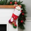 Northlight 20.5" Red And White Glittered Santa Claus And Reindeer Christmas Stocking 1 Northlight 20.5" Red And White Glittered Santa Claus And Reindeer Christmas Stocking -Northlight GUEST f19eb473 bede 4ee7 bd00 fdf79408c9d8