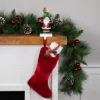 Northlight 8.75" Santa And Elf Christmas Stocking Holder -Northlight GUEST f4e96834 a729 46f8 a34e 82684bb5bb0f