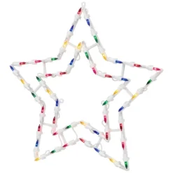 Northlight Lighted Star Christmas Window Silhouette Decoration - 16" - Multicolor Lights 11 Northlight Lighted Star Christmas Window Silhouette Decoration - 16" - Multicolor Lights -Northlight GUEST fa6b28b9 8719 4589 bbbe 4921c8104a18