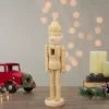 Northlight 14.75" Unfinished Paintable Wooden Christmas Nutcracker With A Crown -Northlight GUEST fb8cd9c0 fa6f 47d8 9189 9319affafd88