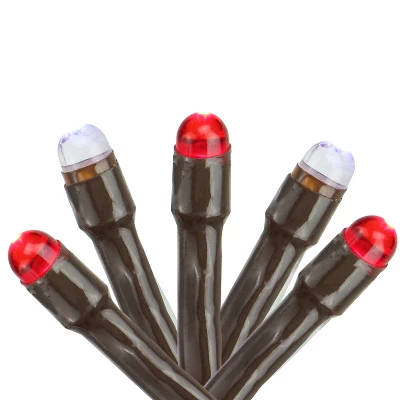 Northlight 2' X 8' Red And White LED Tree Trunk Wrap Christmas Lights, Brown Wire 3 Northlight 2' X 8' Red And White LED Tree Trunk Wrap Christmas Lights, Brown Wire