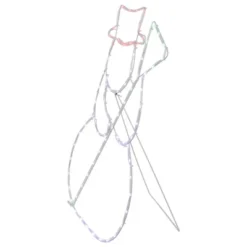 Northlight 28" Lighted Standing Snowman Silhouette Outdoor Christmas Decoration -Northlight GUEST fcf66841 602b 41d5 b4b7 957c91d59116